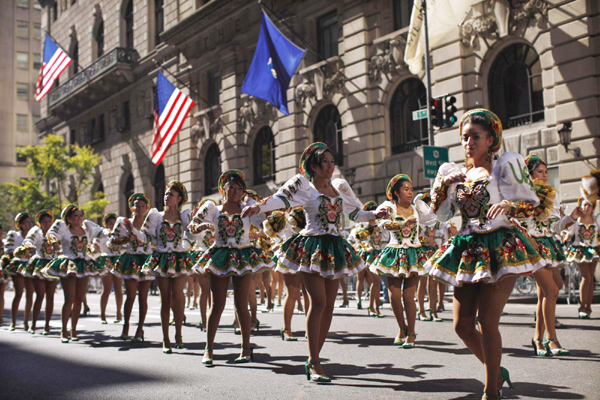 Hispanic Day Parade held in NY