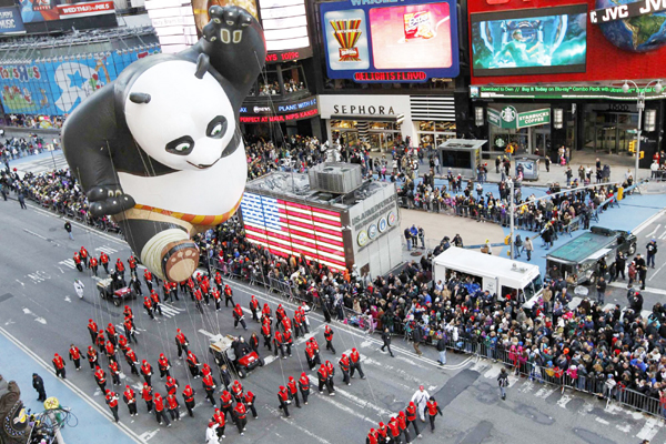 85th Macy's Thanksgiving day parade in New York