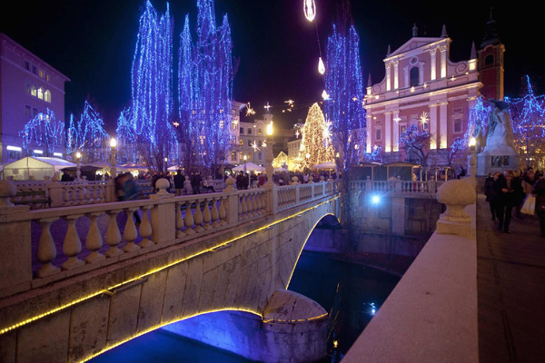 Illuminations in Ljubljana