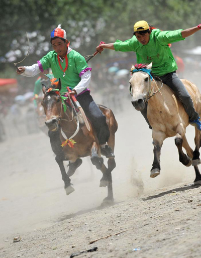 Dama festival kicks off in Gyangze, China's Tibet