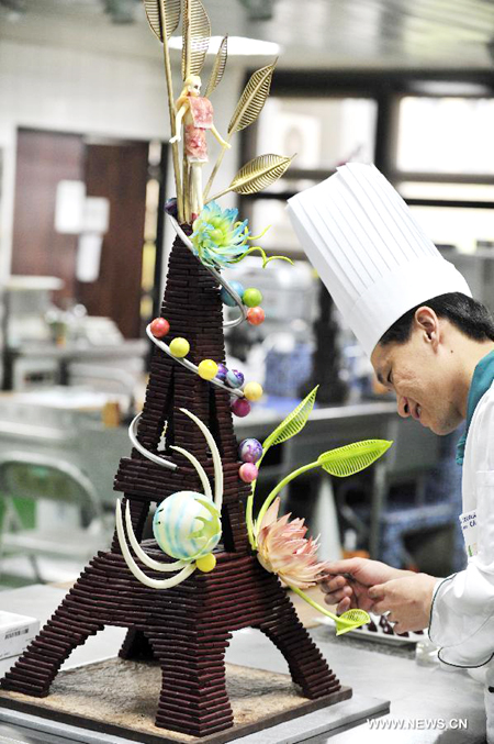 World Chocolate Masters competition held in Taipei