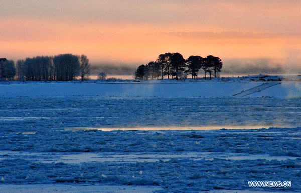 Snow scenery in NE China