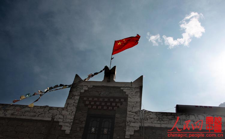 Ganbao Tibetan stone village in Sichuan