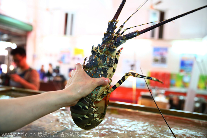 Xiamen's most famous seafood market