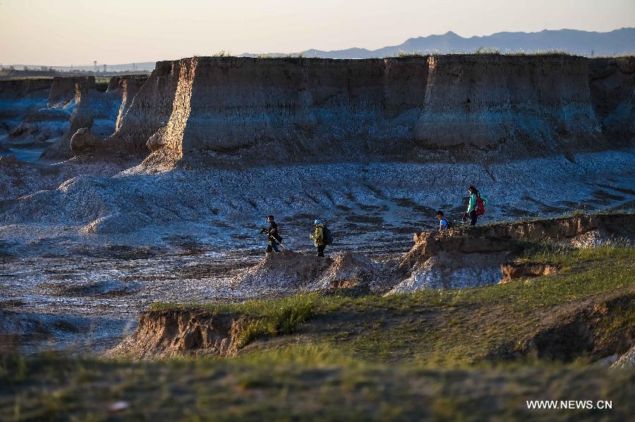 Yadan landform park in N China