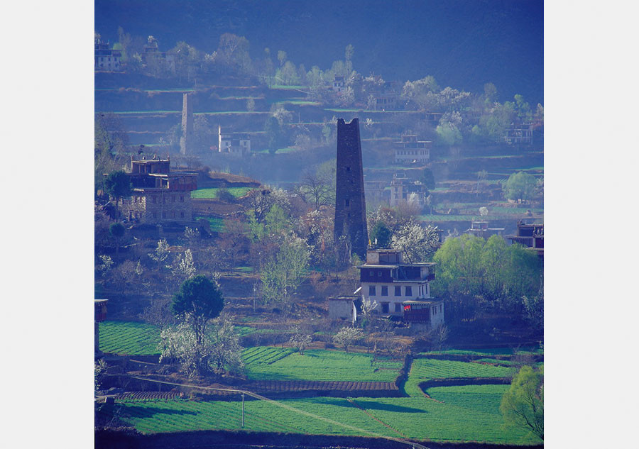 Breathtaking scenery of western Sichuan