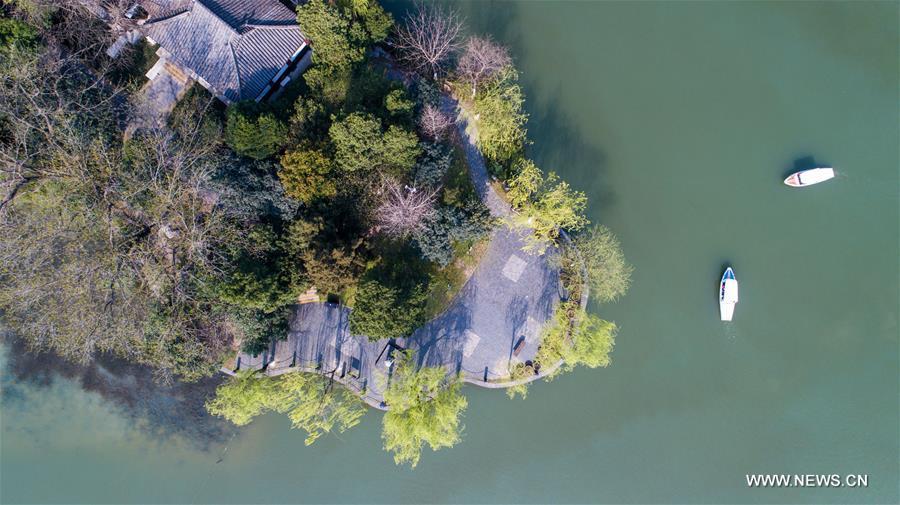 Spring scenery of Baohe Park in E China's Hefei