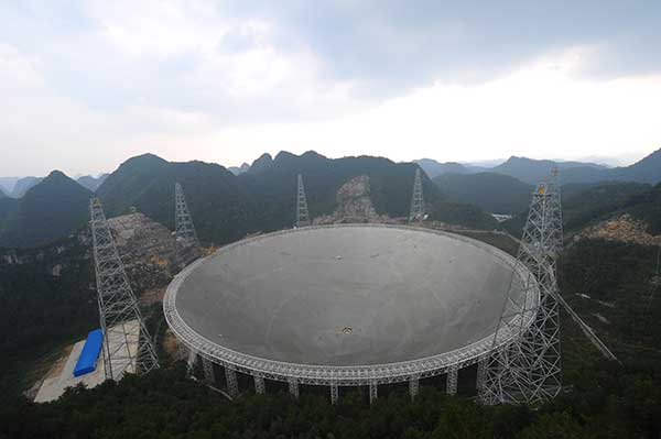 Scenic spot around telescope to open to tourists