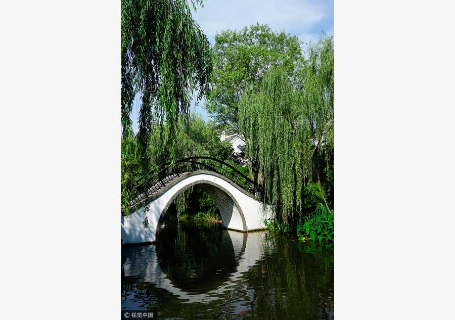 Picturesque Hangzhou in summer