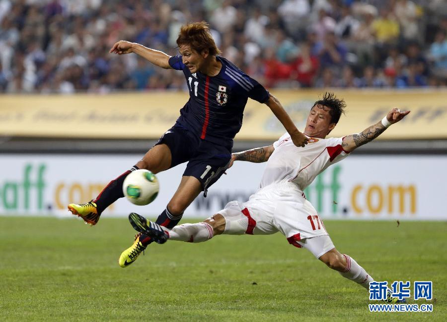 東亞杯：國足連追兩球 3:3戰平日本