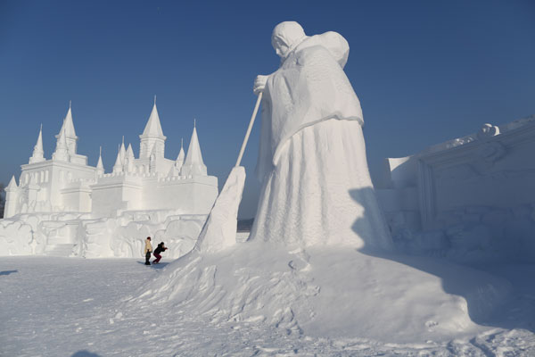 Winter taking shape in Changchun