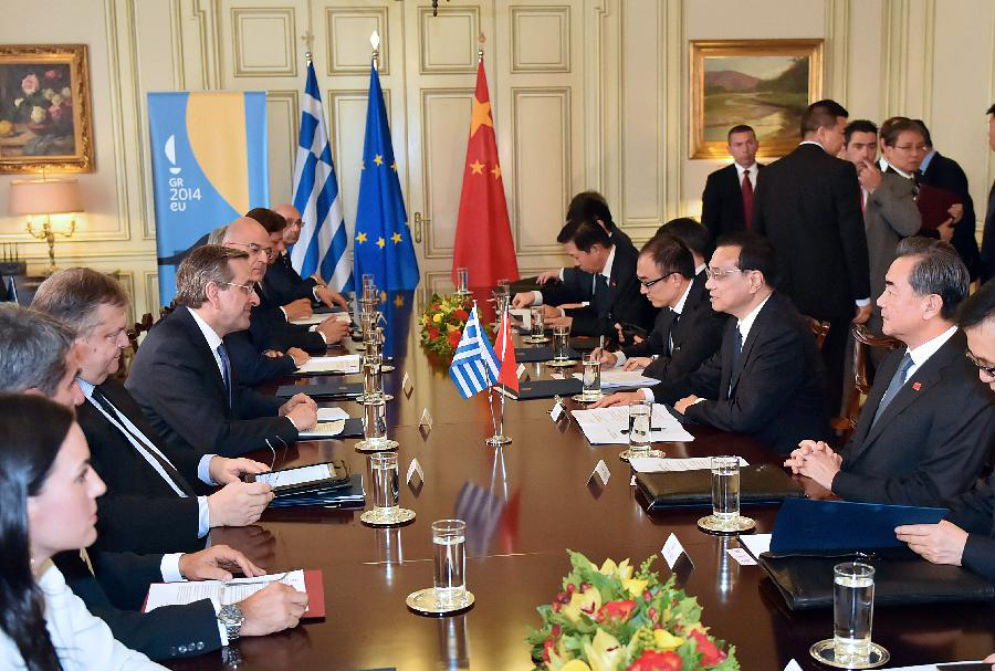 China, Greek PMs anticipate further win-win co-op