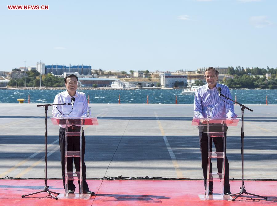 Premier Li hails China-Greece cooperation on PCT project