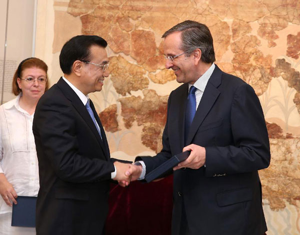 Li makes cultural visits in Greece