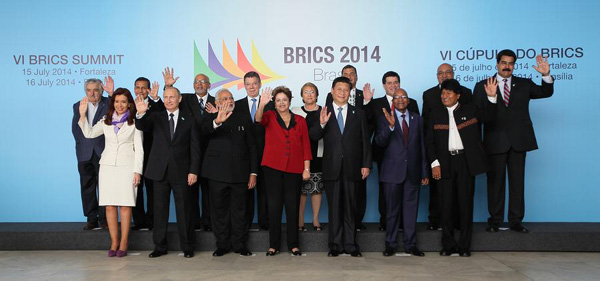 BRICS, S. American countries 'rising power': Xi