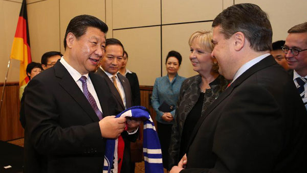 Xi urges German entrepreneurs to seize 'China opportunities'