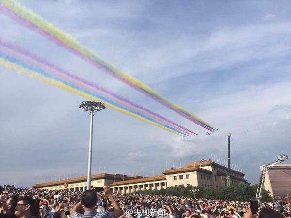 China rehearses V-Day parade