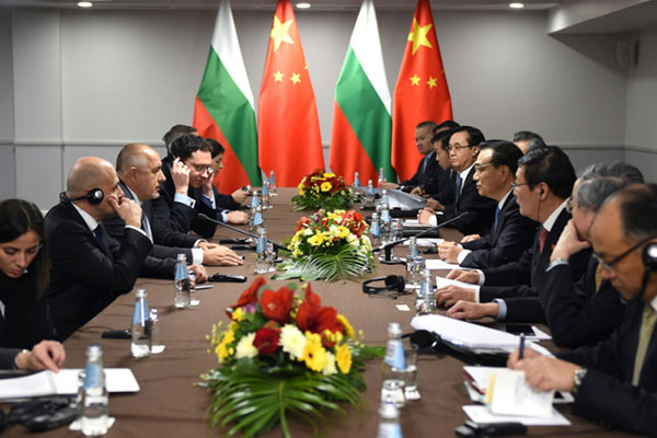 Premier says China is ready to boost pragmatic cooperation with Bulgaria