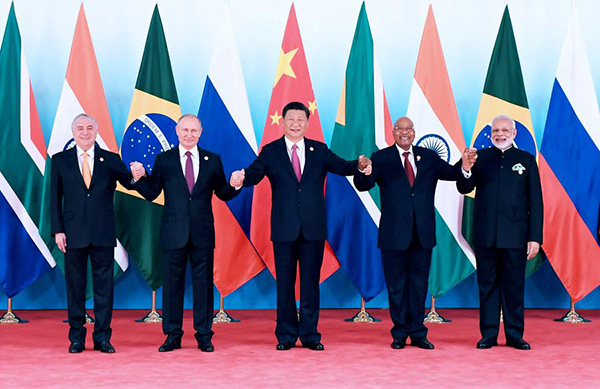 President Xi calls for closer BRICS economic cooperation