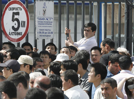 Traders leave Cherkizovsky market