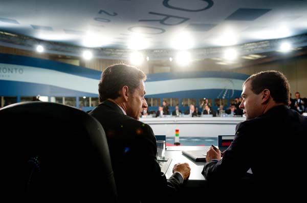 G20 Toronto summit begins plenary session