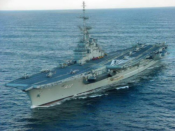 Brazilian aircraft carrier São Paulo