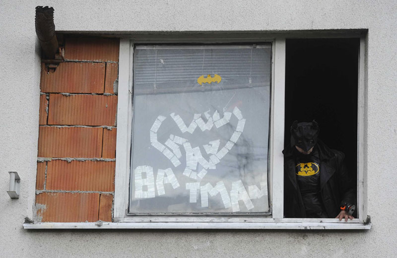 'Batman' brings order to southern Slovak town