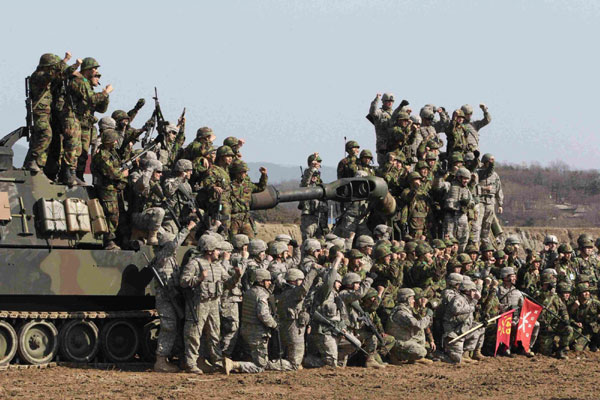 S. Korea, US carry out live-fire drill