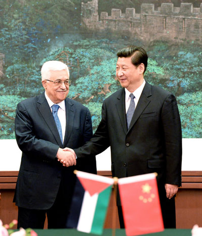 Xi makes proposal for Palestinian question