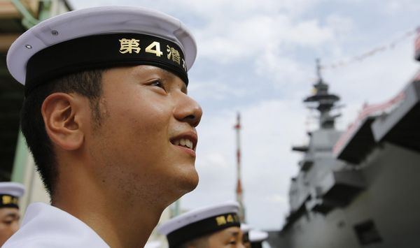 Japan launches largest surface combatant