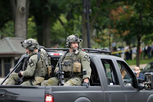 Gunfire forces brief lockdown at US Capitol