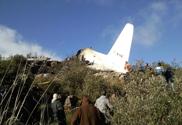 Military plane crashes in Algeria, 103 dead