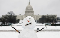 Snow storms threaten to chill US economy