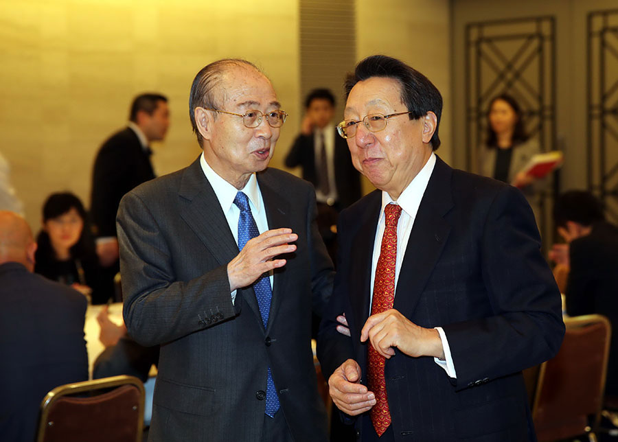 Welcome dinner held for the 10th Beijing-Tokyo Forum