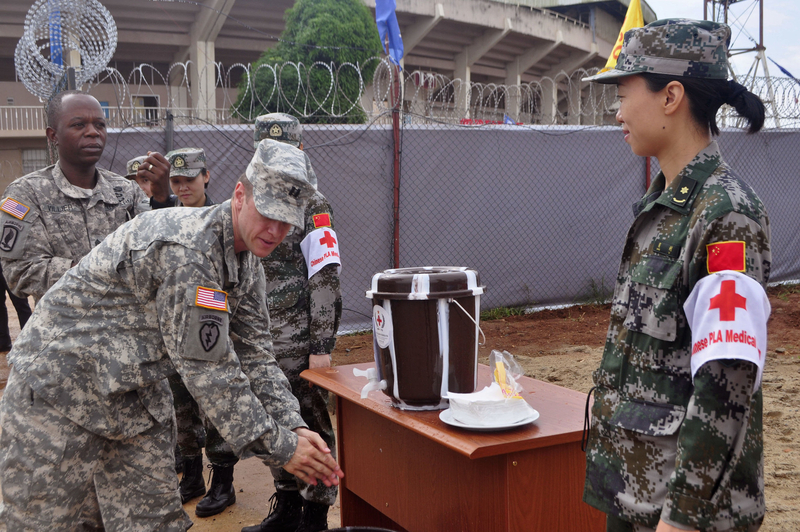 China-sponsored Ebola virus clinic opens in Liberia