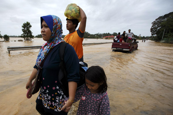 Flood situation in Malaysia's northern states worsens