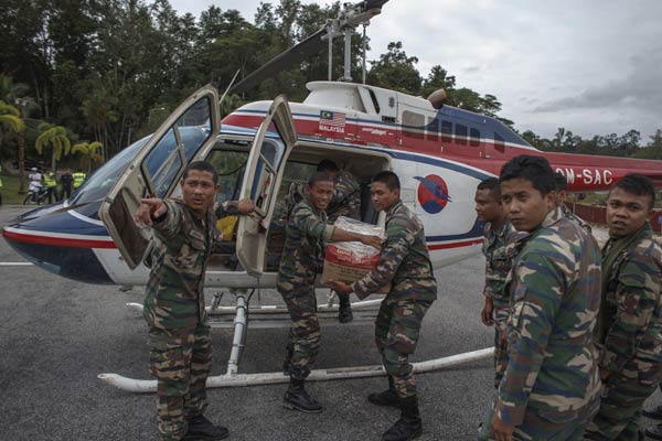 Malaysia sends volunteers to help flood affected states