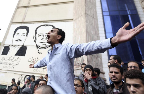 At least 17 killed in protests on anniversary of Egypt uprising