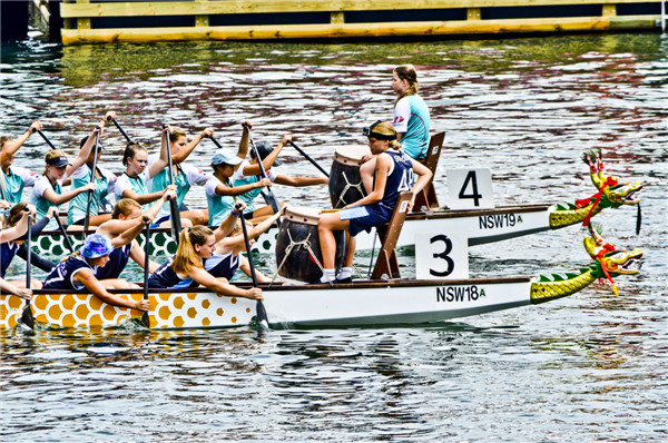 Dragon boat race to celebrate Chinese New Year in Sydney