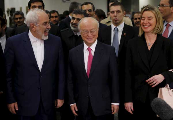 Iran, EU announce implementation of nuclear deal as sanctions lifted