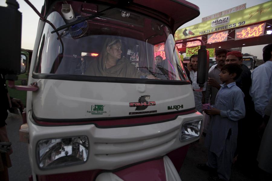 Pakistan's women-only rickshaw service struggles after just a year