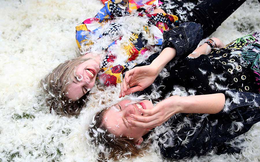 Pillow Fight Day celebrated worldwide