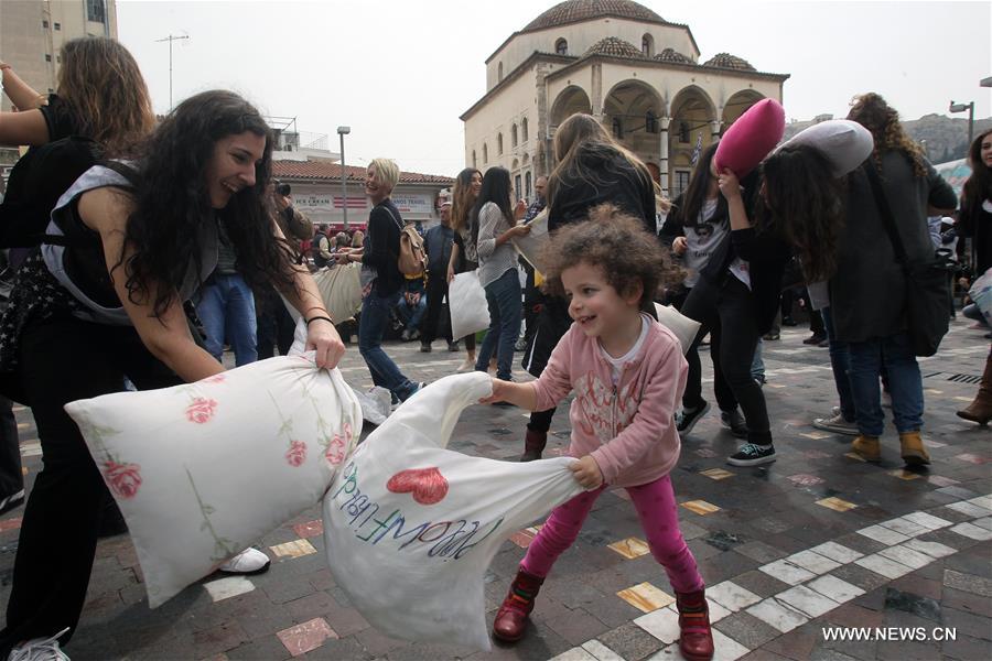 Pillow Fight Day celebrated worldwide