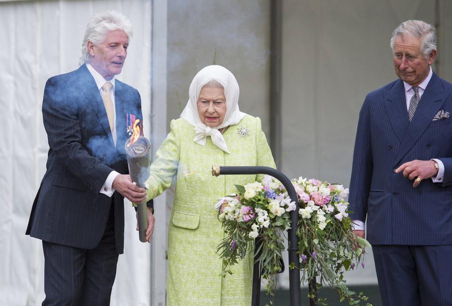 Britain's Queen Elizabeth II celebrates 90th birthday