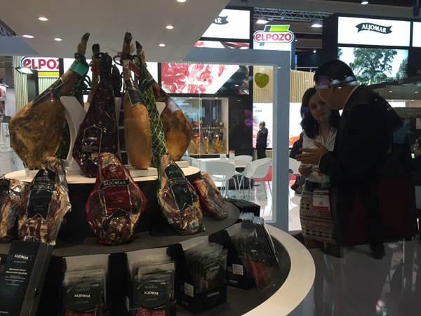 Record number of Chinese exhibitors at Spanish food expo