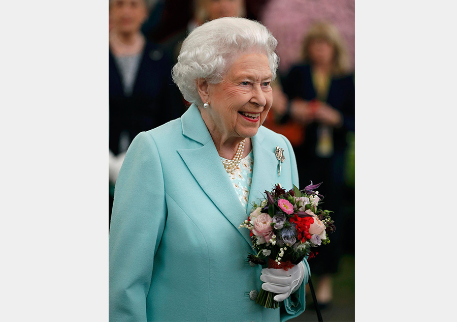 Blooming exhibits at London's Chelsea Flower Show