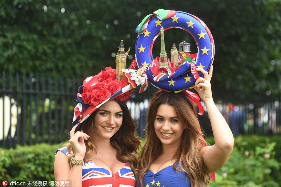 Fair ladies at Royal Ascot