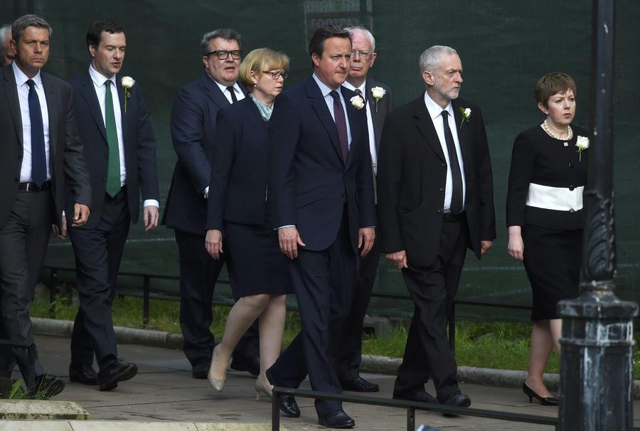 British MPs pay tribute to murdered MP Jo Cox