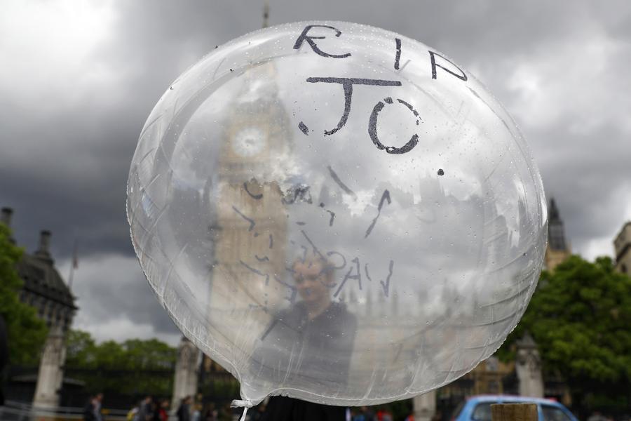 British MPs pay tribute to murdered MP Jo Cox