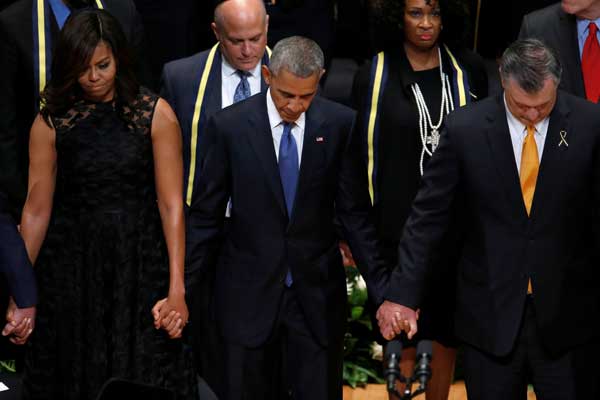 Obama urges American reconciliation after Dallas attack